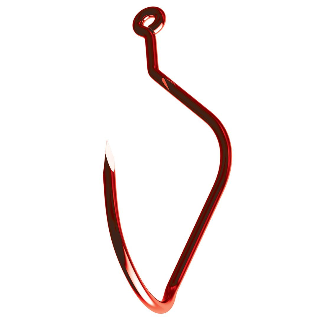 Trokar Red Re-Volve Rotational Shank Hook, 1/0