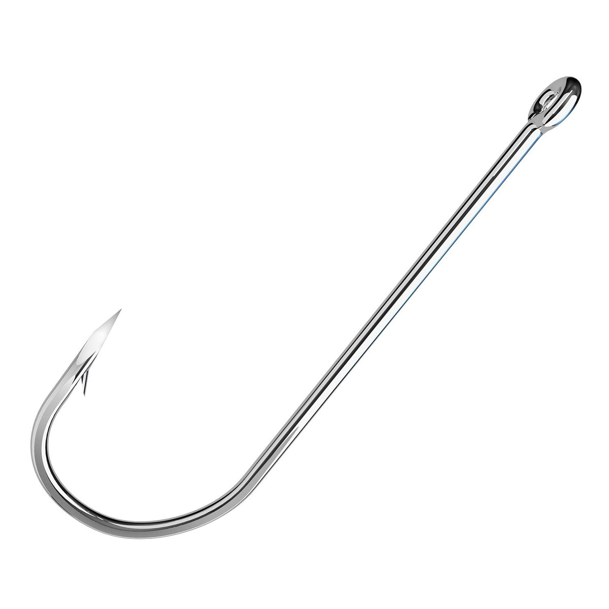 Trokar Spinnerbait Hook, Nickel, Size 3/0