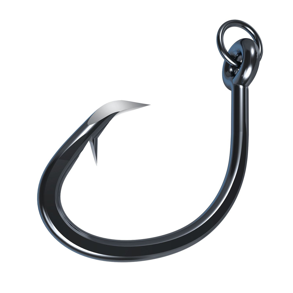 Trokar Heavy Wire Ringed Offset Magnum Circle Hook, 4/0