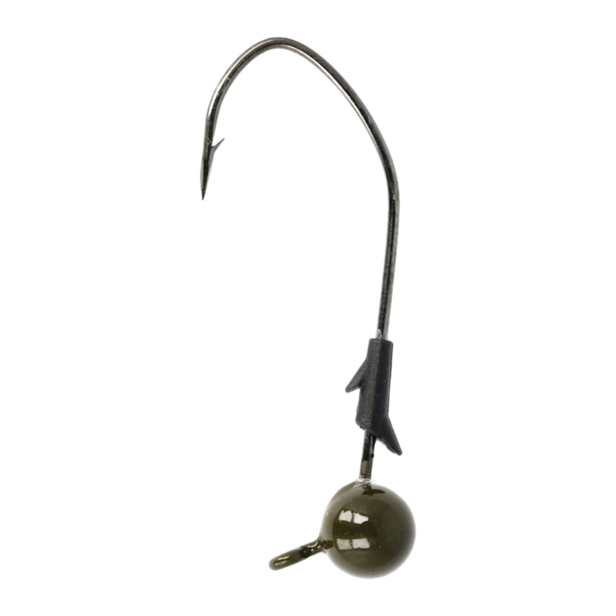 Trokar Pro-V Tungsten Ball Head, Green Pumpkin, 1/16 oz., 3/0