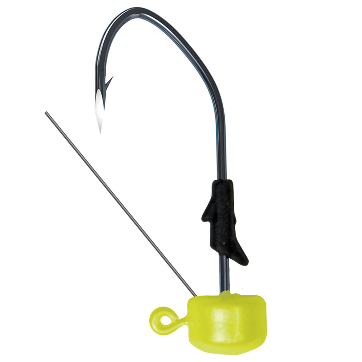 Trokar Weedless Tungsten Pro-V Finesse Jig 1/0 oz. Chartreuse