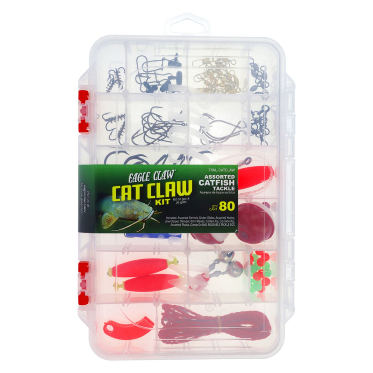 Cat Claw Catfish Terminal Tackle Kit - No Weights