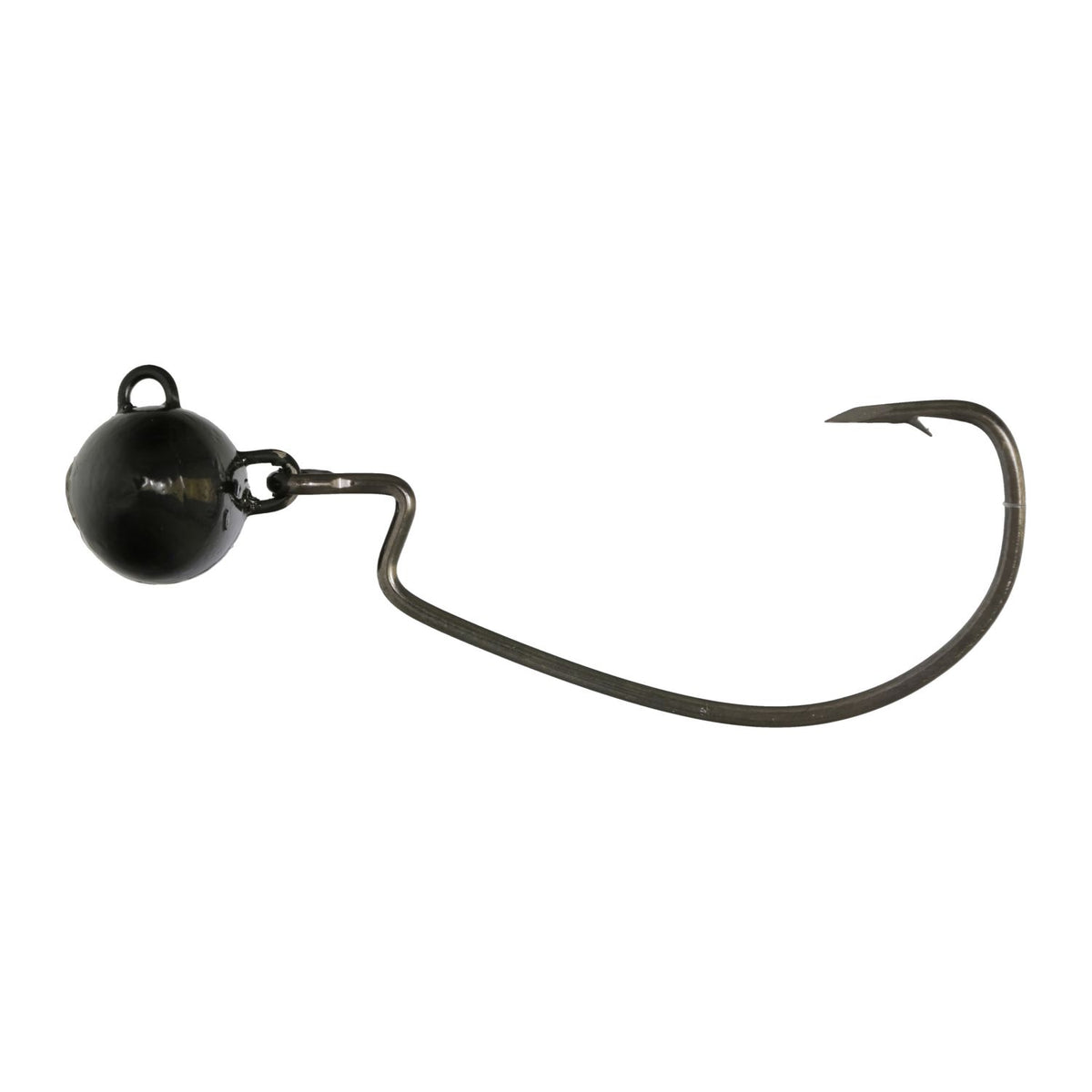Trokar Swing Head Jig, 3/0 Hook, Black, 1/2 oz.