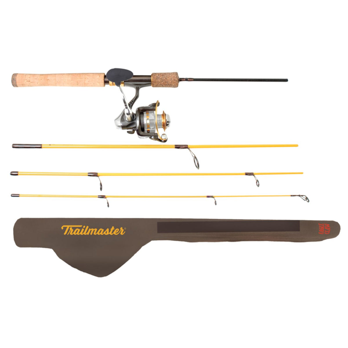 eagle claw mogan mini spinning combo Pack-It Pro this Eagle Claw portable fishing system is perfect for your impulsive fishing trips! Eagle Claw Surf Beast Spin