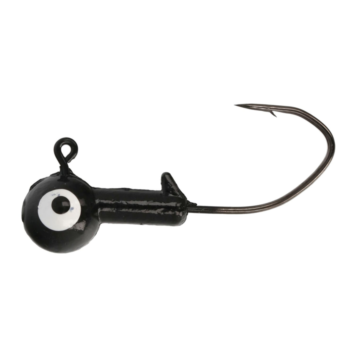 Lazer Sharp Pro-V Ball Head Jig, Value Pack, 1/16 oz., Black